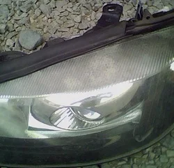 демонтаж фары Opel Astra G купе